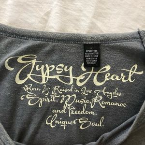 Gypsy Heart Tops - Gypsy Heart | Long sleeve "Moonchild 76" shirt Gypsy Heart Tops - Gypsy Heart | Long sleeve "Moonchild 76" shirt
